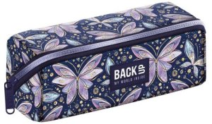 Piórnik kosmetyczka saszetka BackUp motyle 1