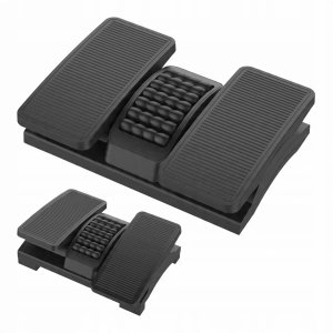PLATINET FOOTREST PODNÓŻEK ERGONOMICZNY 432x320x105mm 2 LEVELS ADJUSTMENT BLACK [46199] 1