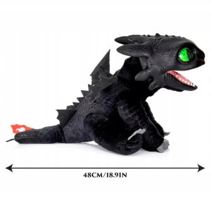 HOW TO TRAIN YOUR DRAGON Real FX interactive puppet - Toothless 3