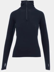 Bluza z zamkiem damska Inov-8 Merino Hoodie HZ - black 1