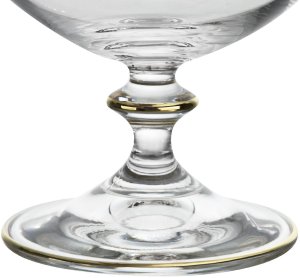 Komplet 6 kieliszków do koniaku 400 ml Koral Gold 4