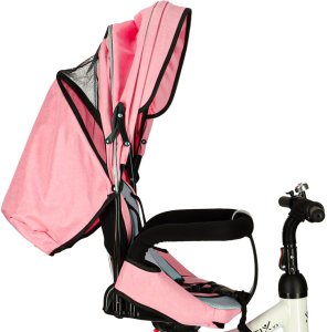 Rowerek trójkołowy Trike Fix V3 rower spacerówka 3w1 obracany 360 wolne koło różowy Kik Sp. z o. o. Sp. k. 10