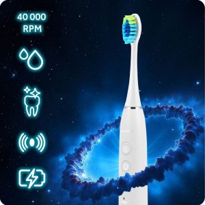 Szczoteczka Berdsen Szczoteczka soniczna do zębów Berdsen Galaxy biała 4