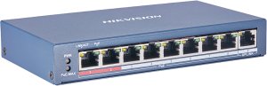 Hikvision | 8-Port Gigabit Switch | DS-3E0109P-E(C) | Unmanaged | Desktop | PoE/Poe+ jungtys quantity 8 3