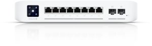 UBIQUITI USW-ENTERPRISE-8-POE UNIFI SWITCH 8x 2.5GB/S RJ45 POE+ 2x 10GB/S SFP+ TOUHSEKRANAS IŠ VISO 120W 2