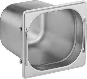 Pojemnik GN 1/6 150 mm z uchwytami ze stali nierdzewnej | TECHNICA, Cold Line 2