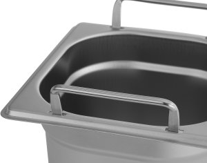 Pojemnik GN 1/6 150 mm z uchwytami ze stali nierdzewnej | TECHNICA, Cold Line 3