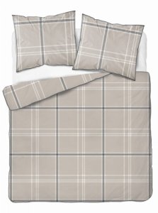 Pościel Elegancka Luksusowa 160x200 Perkal z lamówką 1