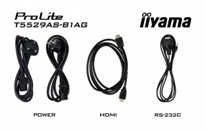 Monitor iiyama Monitor 55 cali T5529AS-B1AG VA,4K,HDMIx2,USB-C,RJ45,2x10W,WiFi, Android 14, Signal FailOver, Whiteboard, iiSignage2 (CMS), IIYAMA 10