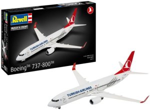 Model plastikowy Samolot Boeing 737-800 Turkish Air 1/144 Revell 1