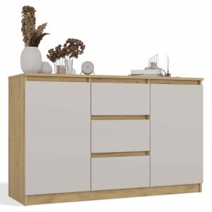 Komoda Malwa 2D3S DĄB ARTISAN KASZMIR BEŻ 1