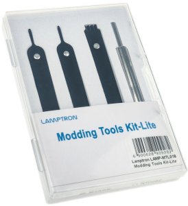 Lamptron Modding Toolkit, ATX, PCIE - schwarz 2