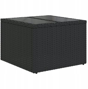 vidaXL Zestaw 4 częściowy sof ogrodowych z poduszkami brązowy polirattan 6