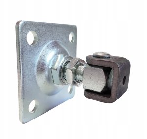Zawias PSG 61.018 z szyldem 80x80x3mm - gwint M16 (regulowany) 1