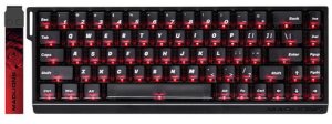 Klawiatura Keychron Fierce Gaming Gear (FGG) Madlions FGG Madlions MAD68 HE RGB - US układ - Magnetic Amber Pro Switches - Czarny (Czarna) Magnetyczna Klawiatura Gamingowa 2