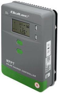 Ładowarka Qoltec Solarny regulator ładowania MPPT z czujnikiem temperatury 30A | 12V/24V | LCD | 2xUSB | Bluetooth | APP | GEL | LiFePO4 2