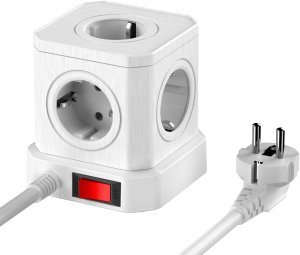 NEWELL NL4387 Kostka zasilająca GaN Power Cube 9w1 biała 12