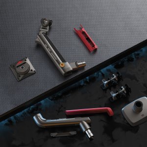 North Bayou Uchwyt biurkowy na monitor 32" - 60" (L50) 15