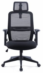 Krzesło biurowe AMO-80 Czarne 3