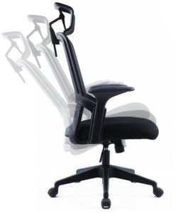 Krzesło biurowe AMO-80 Czarne 9