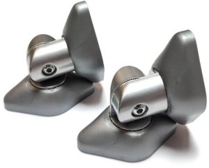 BKSP Silver - komplet mocnych ściennych uchwytów głośnikowych o wadze do 2x10 kg 12