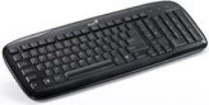 Klawiatura Genius Przewodowa Czarna  (31300697100) 1