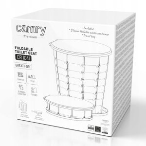 Toaleta składana - przenośna |Toaleta turystyczna | Stołek turystyczny 2