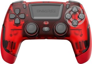 Oniverse Revolt v2 wireless game controller, Mars Red, PS4 3