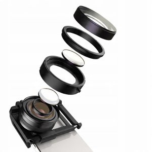 Obiektyw Do Telefonu Soczewka Zoom 10–20x Makro Lampa Ring Led Macro Apexel / Apl-zm100fl26 10