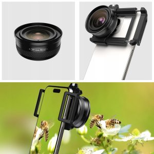 Obiektyw makro 10-20x do smartfona / telefonu Apexel ZM-100, F1.05 5