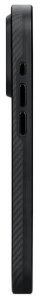 Pitaka MagEZ Case Pro 4 1500D for iP 15 Pro Max Black/Grey Tw 2
