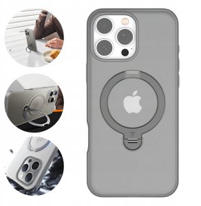Etui Torras Ostand Spin dla iPhone 16 ProMax (Szare) 3
