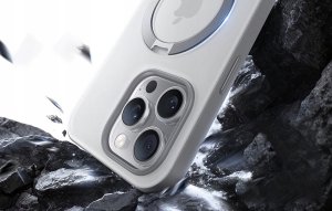 Etui Torras Ostand Spin dla iPhone 16 ProMax (Szare) 6