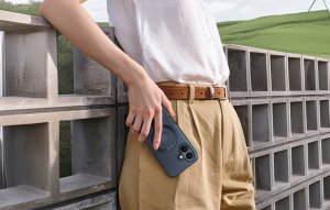 Etui Torras Ostand Spin dla iPhone 16 (Niebieskie) 2