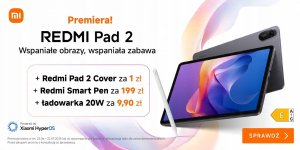 Xiaomi Acc Redmi Pad 2 Cover Gray (67401) 1