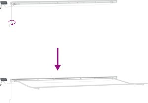 vidaXL Ręczna markiza z paskami LED 600x300 cm 8