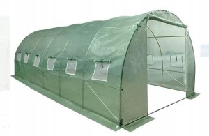Tunel Foliowy Ogrodowy Szklarnia 6x3x2m Folia 18m² UV-4 Premium 1