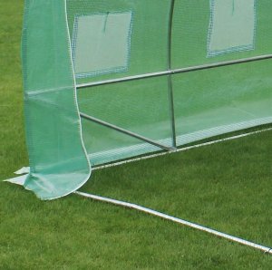 Tunel Foliowy Ogrodowy Szklarnia 6x3x2m Folia 18m² UV-4 Premium 6