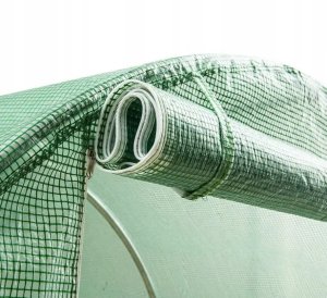 Tunel Foliowy Ogrodowy Szklarnia 6x3x2m Folia 18m² UV-4 Premium 10