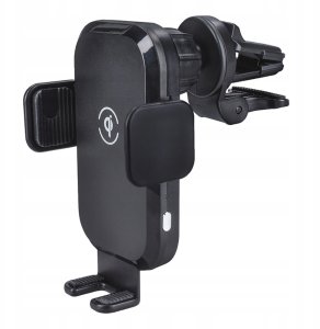Solight bezdrátová nabíječka do auta Qi 15W s automatickým uchycením 1