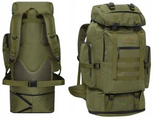 Plecak turystyczny Nils Extreme NC1785 100 l Zielony 12