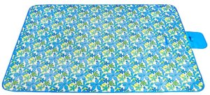 Lean Koc Piknikowy Plażowy Składany W Kwiaty Lean 150 x 200cm 4