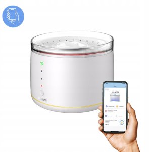 Inteligentna fontanna/poidło Dogness D07 dla psa i kota 1,8l (biały) 3