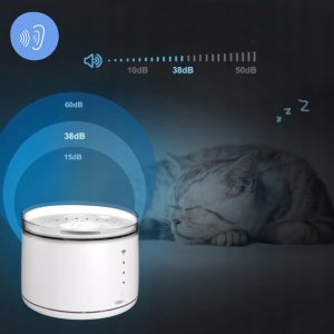 Inteligentna fontanna/poidło Dogness D07 dla psa i kota 1,8l (biały) 4