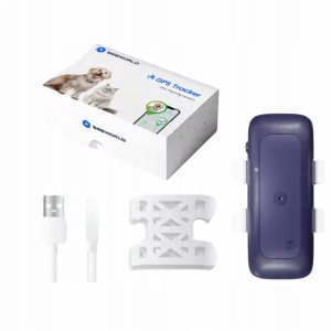 LOKALIZATOR GPS 4G DLA ZWIERZĄT LOKALIZATOR DLA PSA KOTA BEZ ABONAMENTU 1