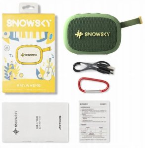 Głośnik FiiO Snowsky Anywhere - pink - Przenośny głośnik Bluetooth 5