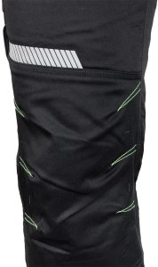 Spodnie robocze Mix&Match, czarne, rozmiar XXXL 5