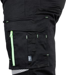 Spodnie robocze Mix&Match, czarne, rozmiar XXXL 7