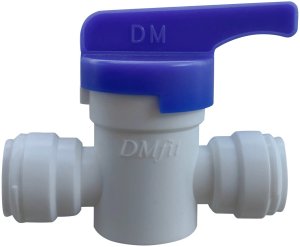 DMfit AHUC0505W Zawór zamykający 5/16" x 5/16" 1