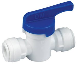 DMfit AHUC0505W Zawór zamykający 5/16" x 5/16" 2